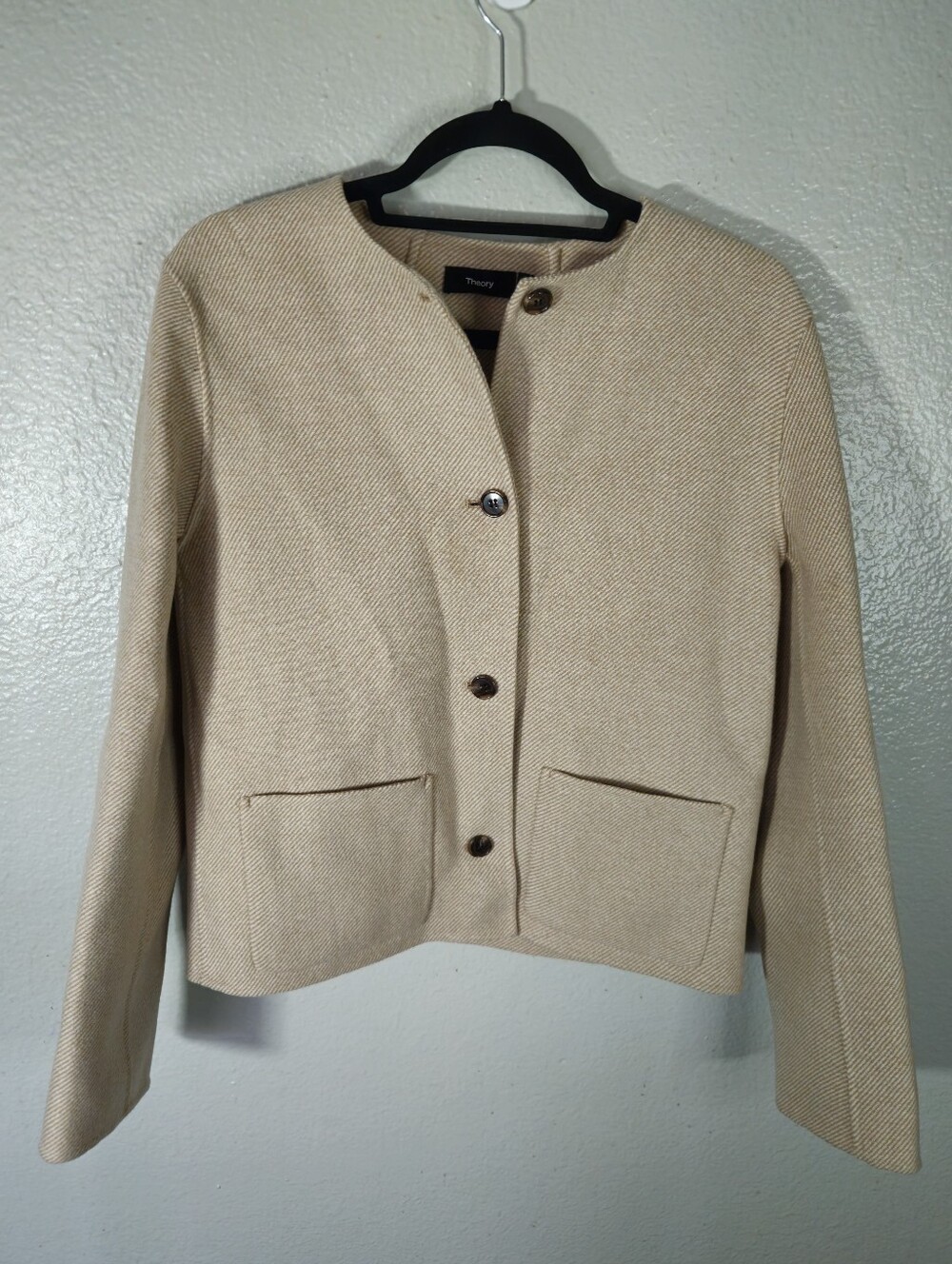 Theory Four Button Cardigan Jacket Size M - Picture 5 of 15